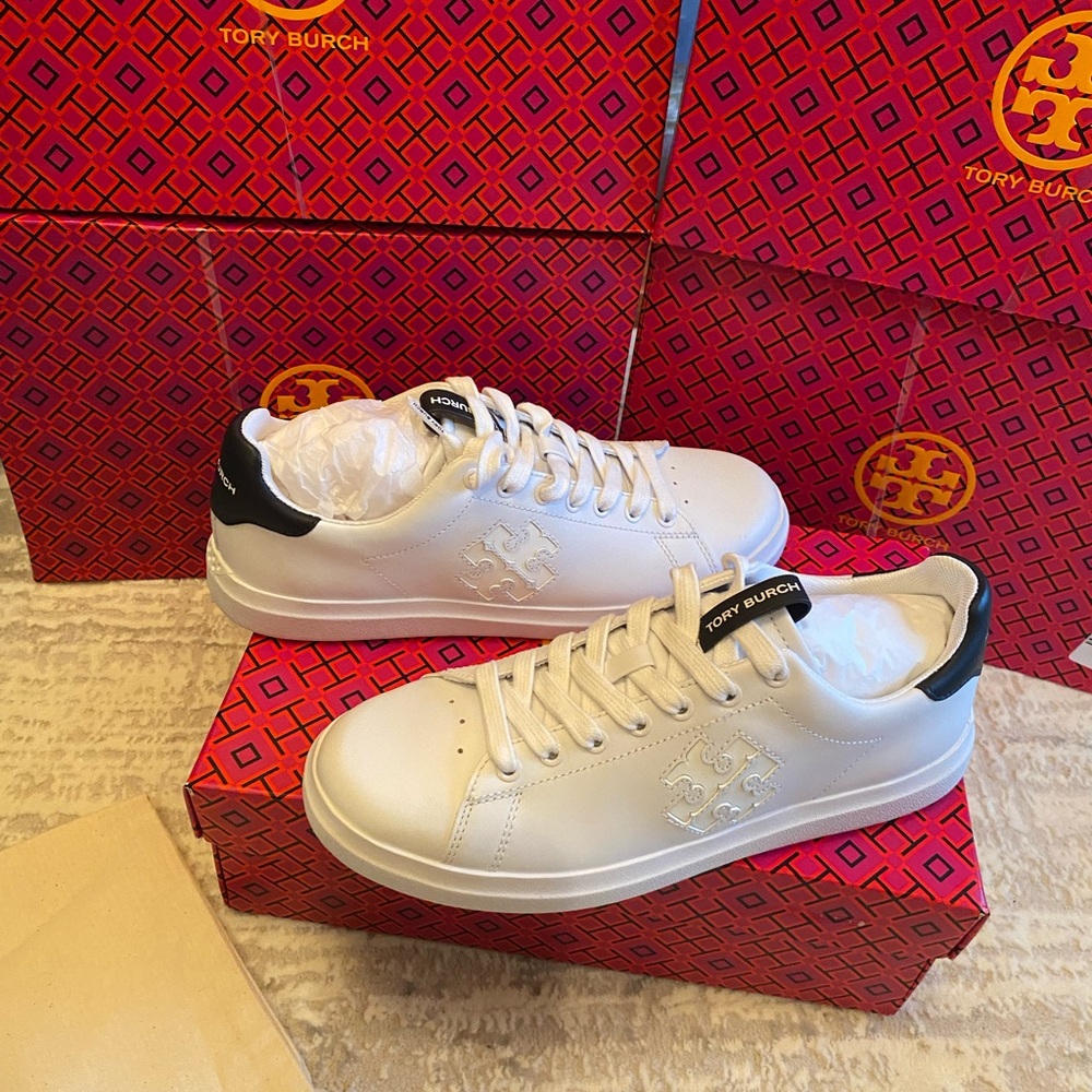 Tory Burch Women’s Double Howell Court Sneakers